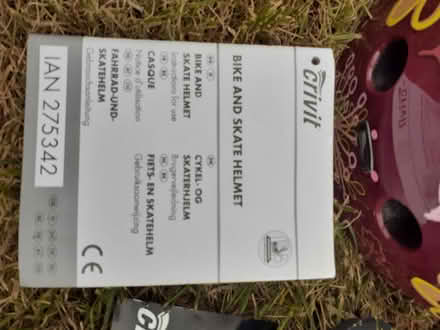 Photo of free Crivit(Lidl) bike/skate helmet S-M (Welwyn AL6) #2