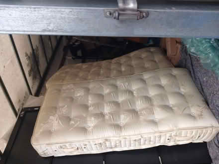 Photo of free Superking bed frame and mattress (Wembley) #2