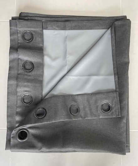 Photo of free Pair of eyelet top acoustic curtains (Kingston TW11) #1