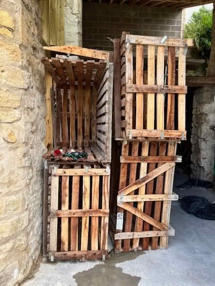 Photo of free Hardwood Crates (Bloomfield) #3