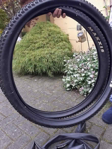 Photo of free Two mountain bike tyres and tubes (Dublin 9) #1