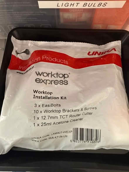 Photo of free Worktop installation kit (Horsham) #1