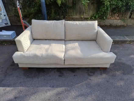 Photo of free Sits 3 seater sofa (Wembley) #4