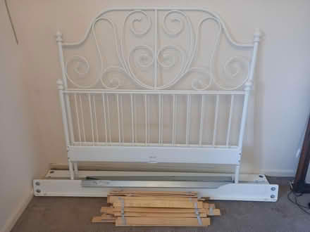 Photo of free IKEA metal frame bed (Birmingham) #1