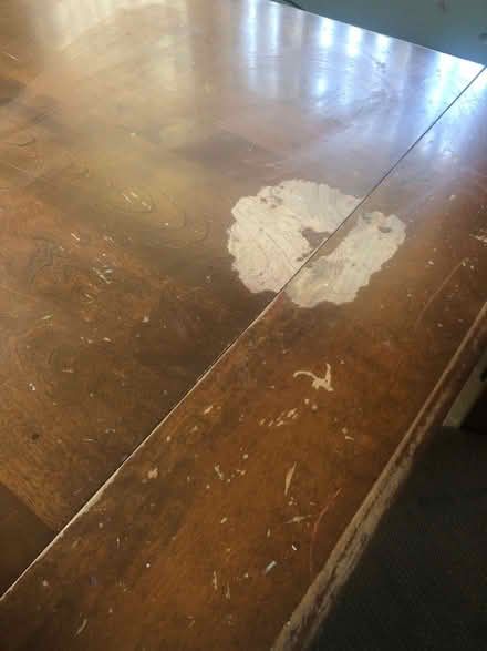 Photo of free Long wood table (Off of Pollard Rd LG) #4