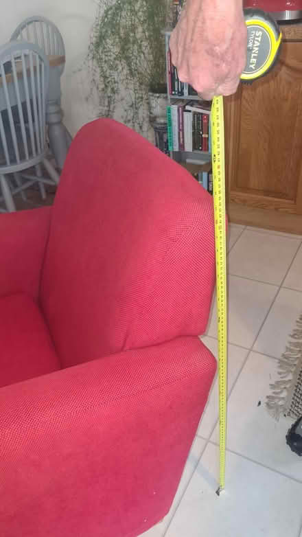 Photo of free Small red chair (Dublin, Meath) #1