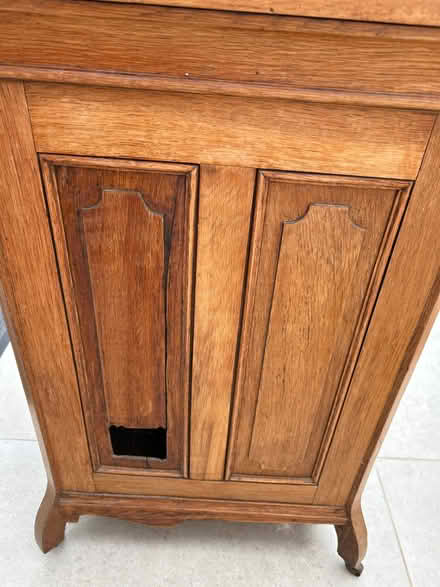 Photo of free Antique oak cabinet (IP1) #3