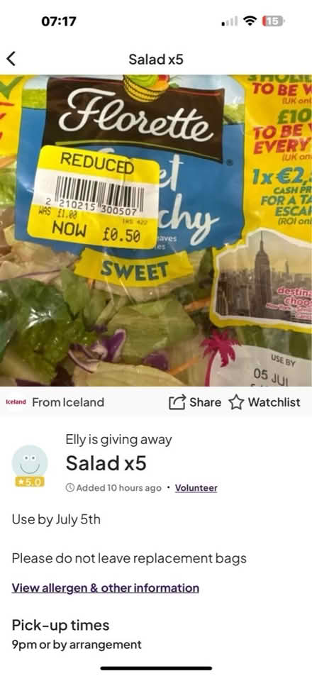 Photo of free Food (Loughton ig10 2ad) #2
