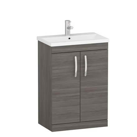 Photo of free Bathroom Cabinet and Basin Walnut 600mm (Raynes Park SW20) #1