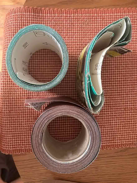 Photo of free Sanding paper rolls (Morden) #2