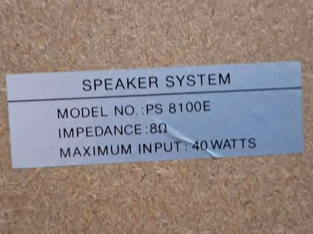 Photo of free Pair of Samsung Speakers (Llangammarch Wells LD4) #2