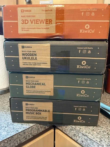 Photo of free Kiwi Crate - Tinker and Eureka kits (9 Upton Ave North Reading) #2