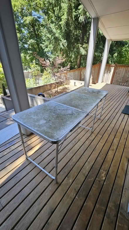 Photo of free Portable Folding outdoor table (Matthews Beach) #2
