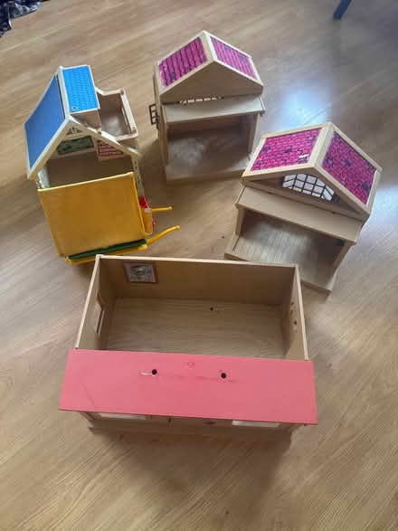 Photo of free Sylvanian family houses/shops & tent/trailer (Penrith CA11) #1
