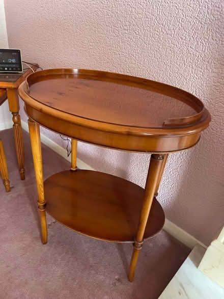 Photo of free Wooden side table (Hemel) #1