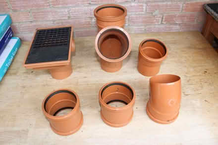 Photo of free Various 110mm Drainage Parts (Hatfield Heath CM22) #1