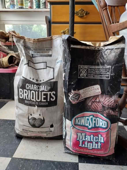 Photo of free Charcoal briquets (Frederick, near Hood College) #1