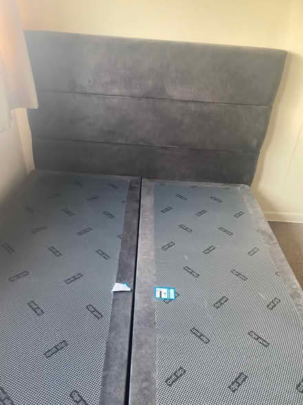 Photo of free Queen size storage divan bed & headboard (Sprowston NR3) #3
