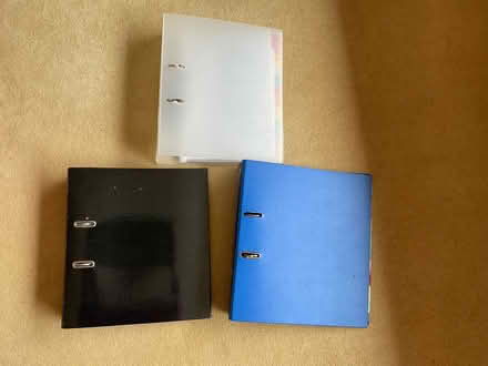 Photo of free Three ring binders (East Carleton NR14) #1