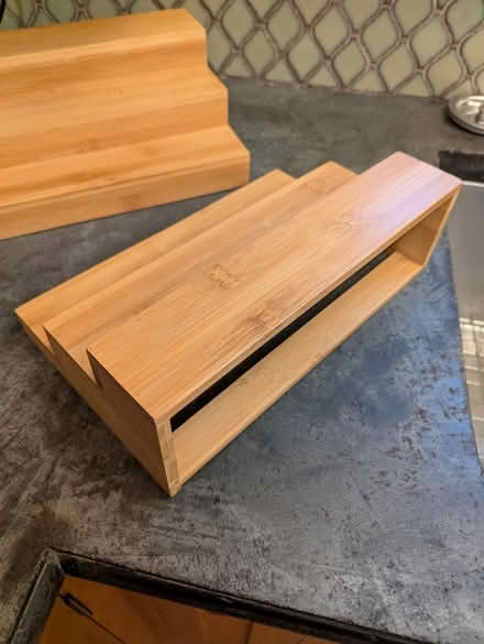 Photo of free Bamboo spice or knick knack shelves (Seattle Bitter Lake) #4
