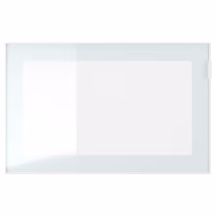 Photo of free GLASSVIK Glass door, white/light green frosted glass, 60x38 (Greatfield GL53) #1