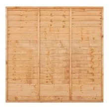 Photo of free 6ft x 6ft overlap fence panel x2 (Thatcham RG18) #1