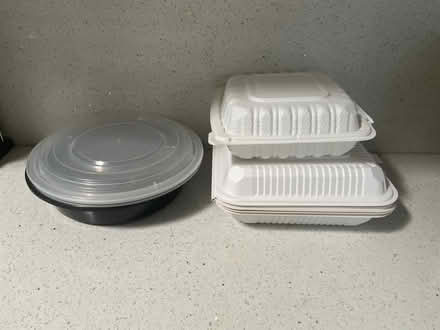 Photo of free Take out containers (Santa Clara) #1