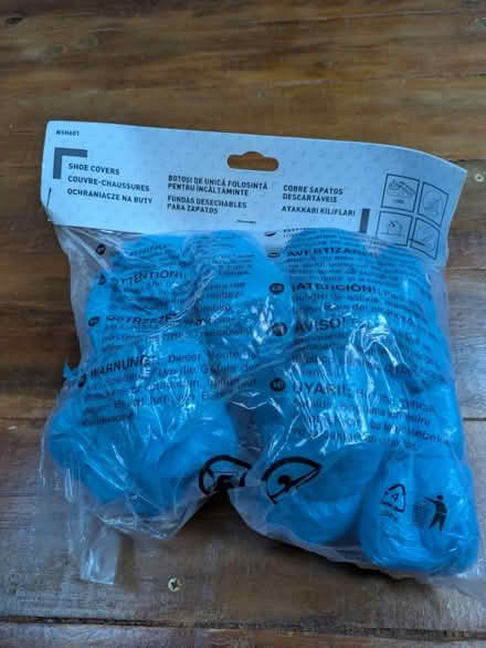 Photo of free Plastic shoe covers (Crookes S10) #1