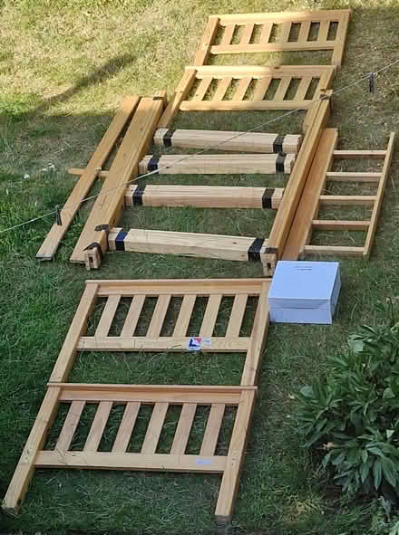 Photo of free Pine Bunkbed frame (Foxton CB22) #1