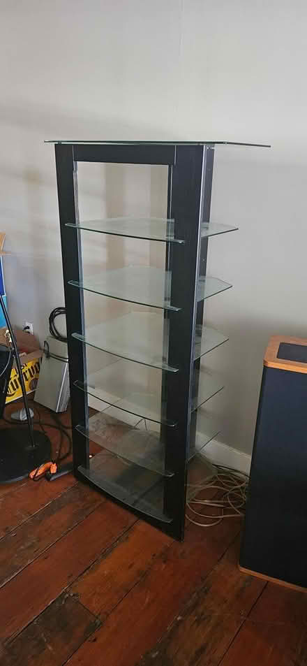 Photo of free shelves system 4 entertainment gear (el camino x lafayette) #1