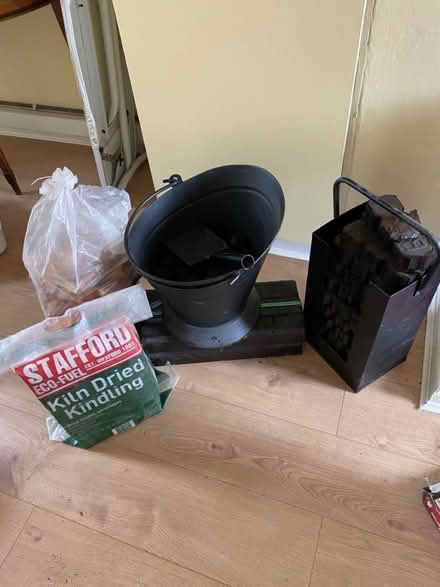 Photo of free Briquettes (2 bales) kindling etc) (Dalkey) #1