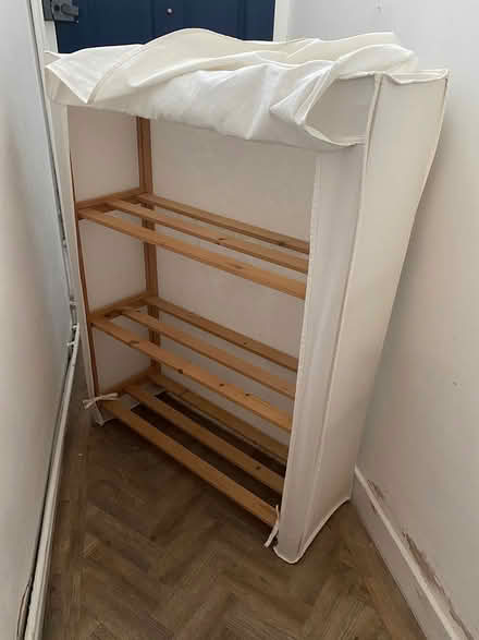 Photo of free Shelves with fabric cover (Portslade) #1