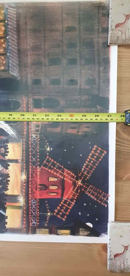 Photo of free Moulin Rouge Poster - Puchased in Pari (Worlds End SW10) #3