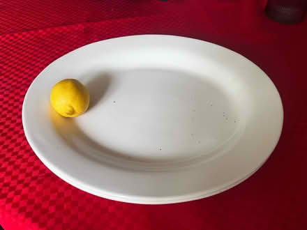 Photo of free 2 large serving plates (Ashburton SE25) #1