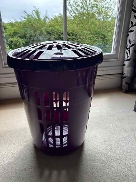 Photo of free Plastic laundry basket (Brompton DL6) #1