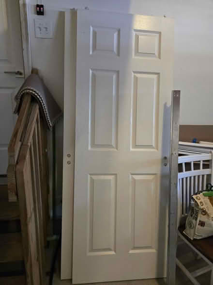 Photo of free 60" total width slide closet doors (Flemington, NJ) #1