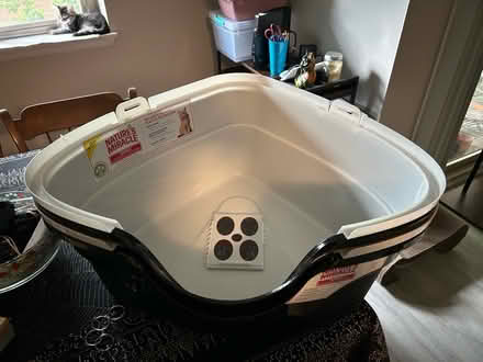 Photo of free Two Large Hooded Cat Boxes (Aspen Hill) #1