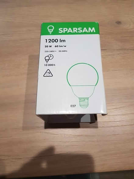 Photo of free sparsam e27 lamp (sm6 8by) #2