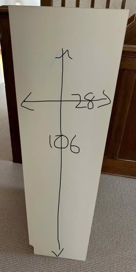 Photo of free Ikea Billy bookcase H 106cm W 40cm D 28cm (IP1) #1