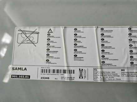 Photo of free Large Ikea lid for Samla box (m40) (New Moston M40) #2