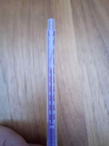 Photo of free 5 x 1ml syringes new (Little Eversden, Cambridge) #2