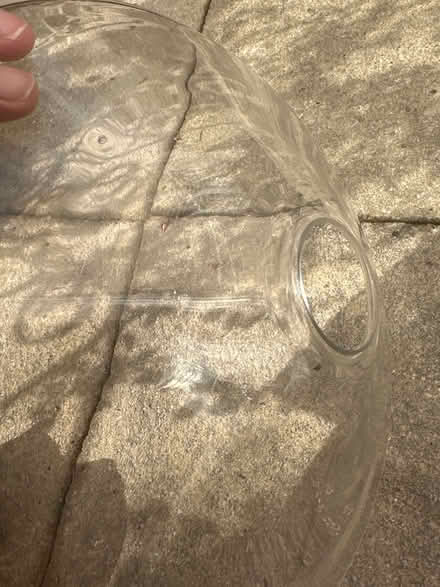 Photo of free Glass shade (CO4 9 Colchester) #2