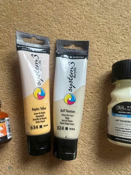 Photo of free Acrylics paint, alcohol ink (S70) #3