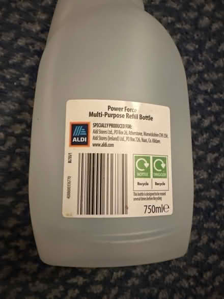 Photo of free Powerforce refillable spray bottle (Ashford TW15) #2