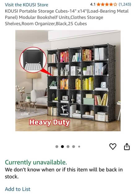 Photo of free Cube storage (Haggerty and 7 mile) #1