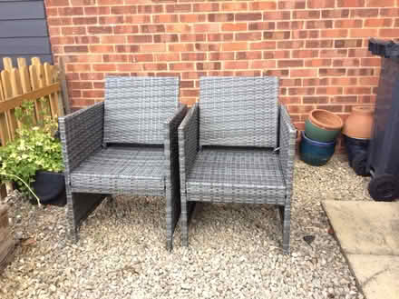Photo of free Garden chairs (Maldon CM9) #1