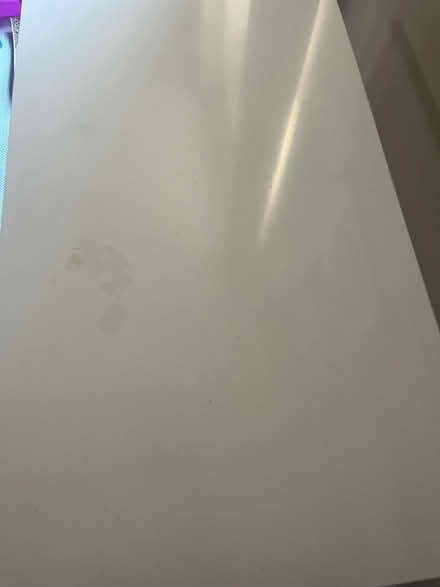 Photo of free Small white desk (Cambridgeport) #3