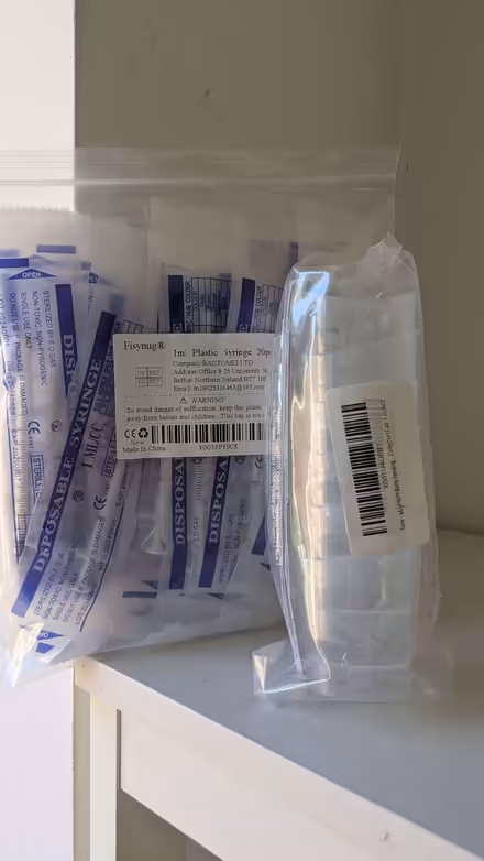 Photo of free Sterile syringes and cups (Loughton IG10) #1