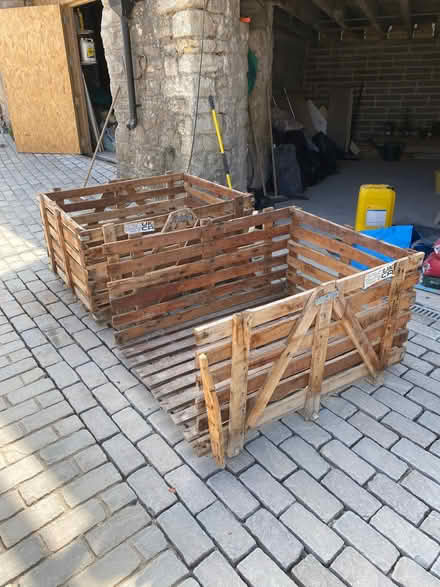 Photo of free Hardwood Crates (Bloomfield) #1