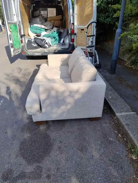Photo of free Sits 3 seater sofa (Wembley) #3
